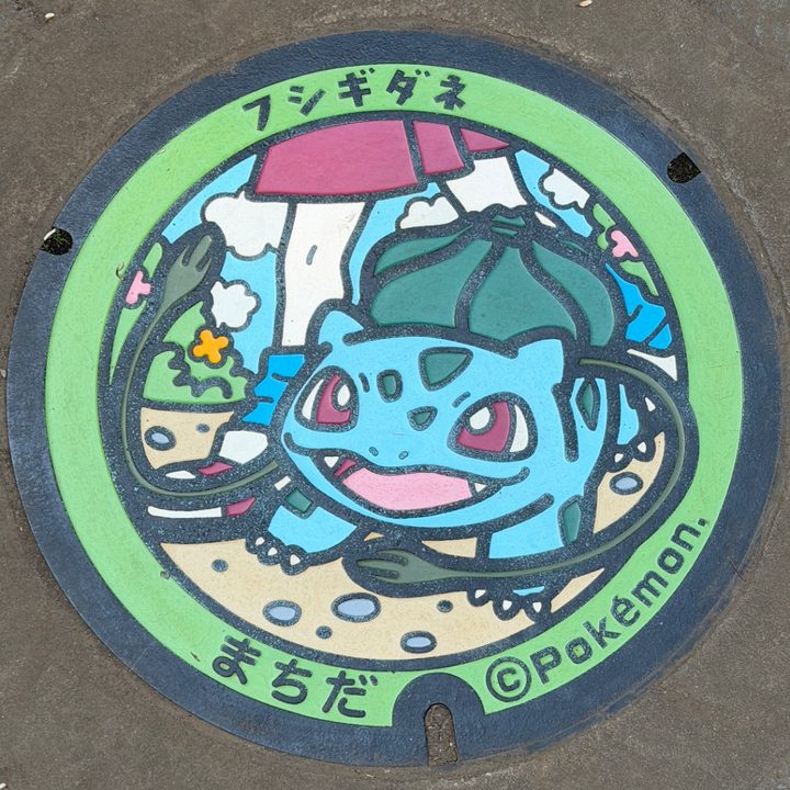 町田市（フシギダネ）のポケふたの写真